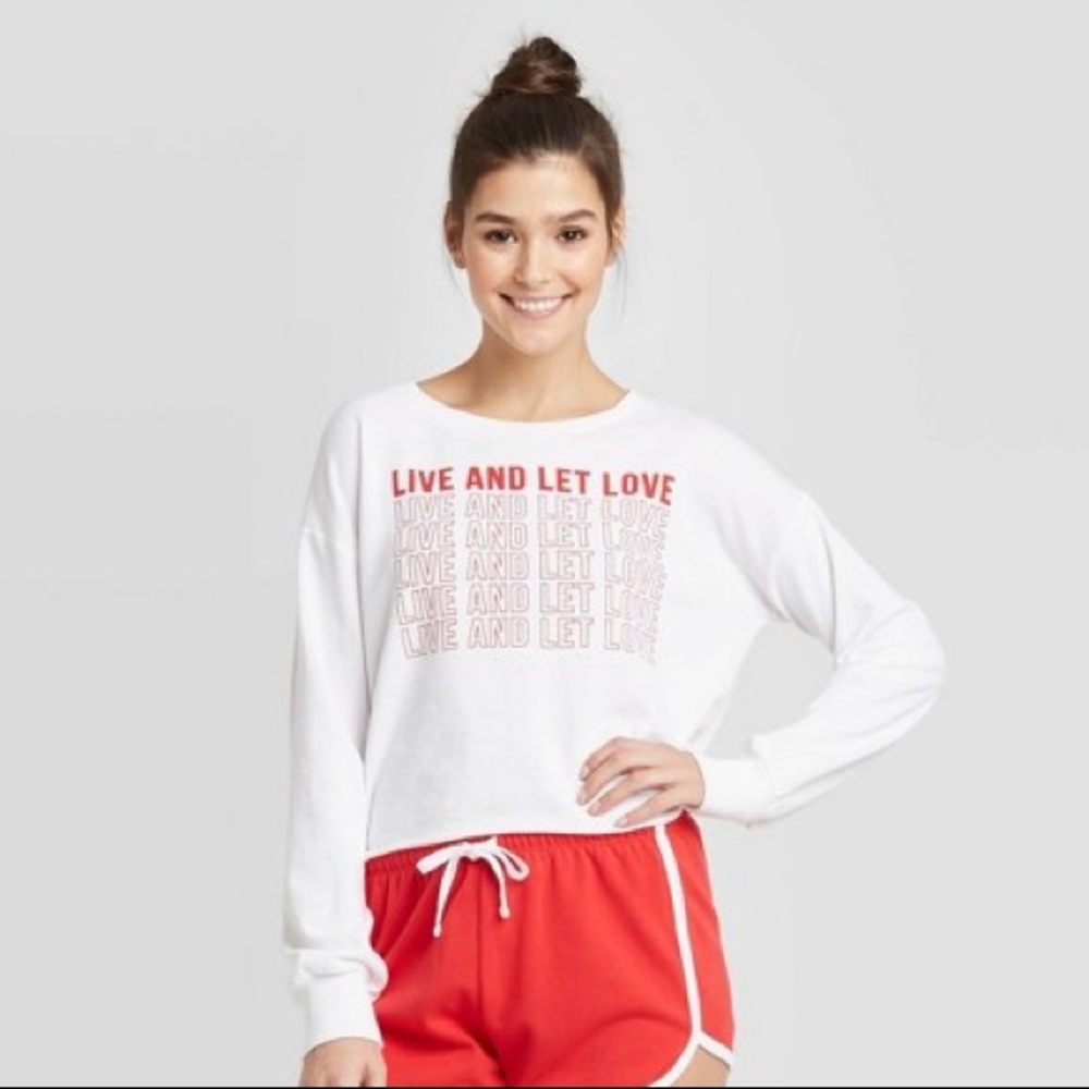 Live And Let Love Crewneck Sweater